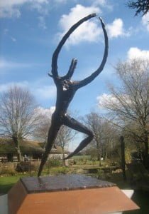 Victor Ludorum - sculpture in bronze