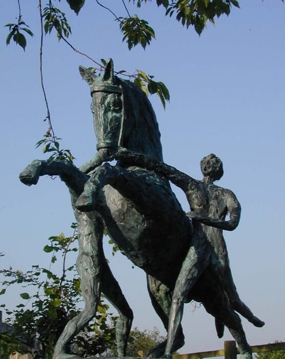The Race for Riderless Horses - Bronze Sculpture The Race for Riderless Horses - Bronze Sculpture
