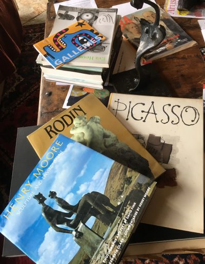 PICASSO MOORE AND RODIN art books