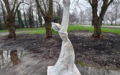 Speak to us of Freedom – the finished enlargement