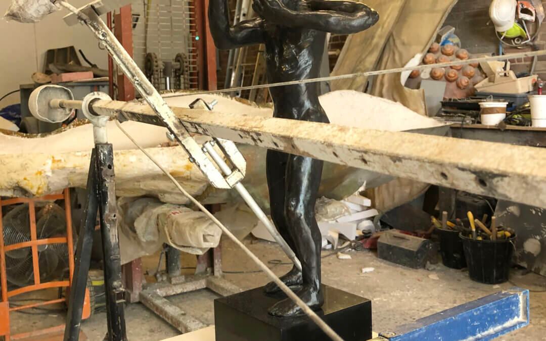 …but there are sculptures in sight!