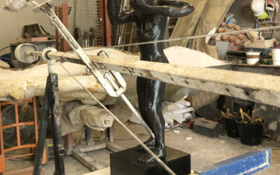 …but there are sculptures in sight!